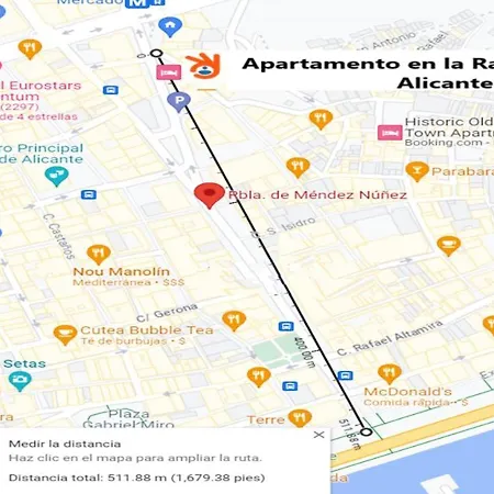 דירה En La Rambla Centro C אליקאנטה